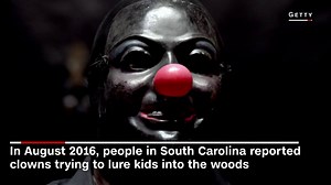 The first clowns were spotted in South Carolina in August 2016, but since then, sightings have been reported around the world. 󾍁 | HLN