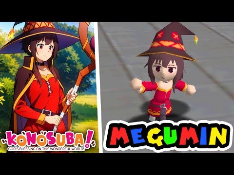 Super Mario 64 - Mods - Megumin (Konosuba)