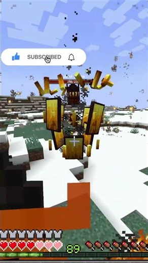 Minecraft Fight against Mutant Blaze Final 3