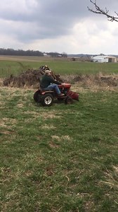 Stretching our tractor legs on this hefty 1110 Pennsylvania Panzer tractor. Bret Esse Brandon Charlotte Pfeiffer Andrew Black | Lawn & Garden Tractor Magazine