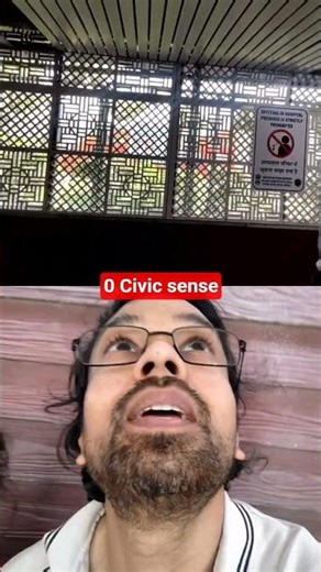 0 Civic sense, funny but 🤔🤣#shortsfeed
