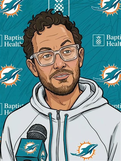Mike McDaniel speaks before getting fired #parody #nfl #funny #animation #miamidolphins