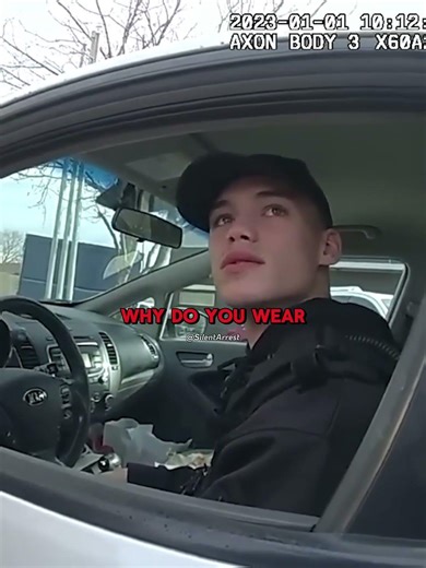 19 Year Old Pulled Drivers Over Wearing a Sheriff #shorts