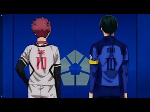 Blue Lock vs Japaneses Ntional Team - 1st half highlights