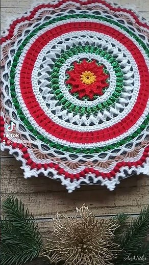 Christmas doily
