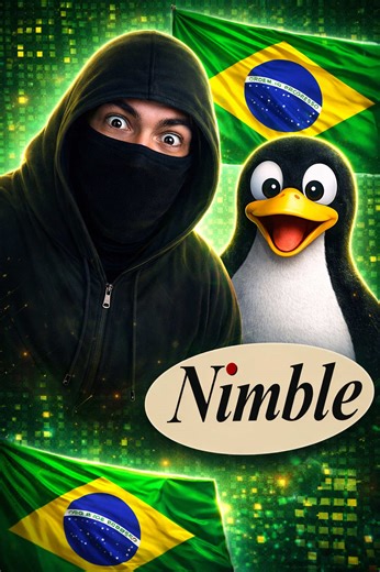 Descobri uma distro Linux BR feita por devs da comunidade 🐧🇧🇷 #linux #opensource #programacao #tech #techtok