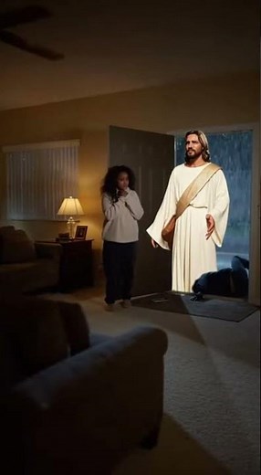 “Jesus Appeared and Saved Her! ⚡ Divine Protection in Her Home #JesusSaves