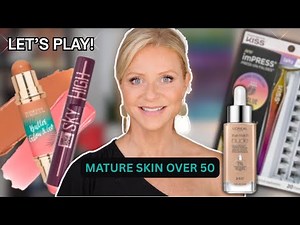 Fresh Summer Makeup for Mature Skin | Over 50 Tutorial with Drugstore & High-End Favorites