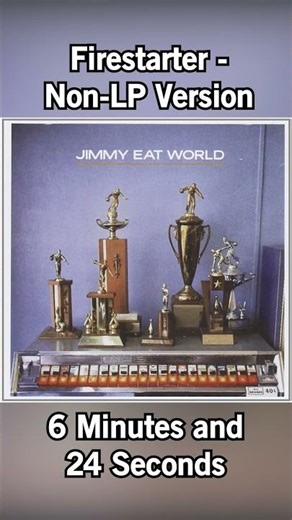 #Shorts Longest Jimmy Eat World Songs From Every Album Part 1