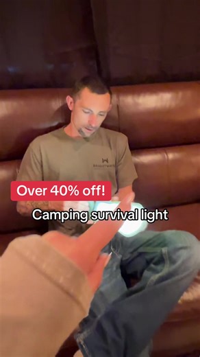 ZTARX Outdoor Foldable Inflatable camping light #tiktokshopcreatorpicks