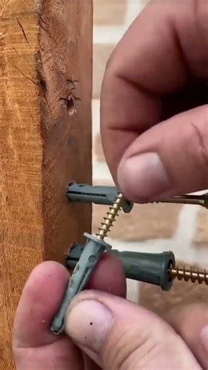 Step by step guide to using expansion screws correctly #lifehacks #DIYtips #construction