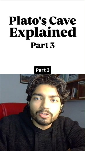 The Apex Mind on Instagram: "Plato's Cave Explained - Part 3 YouTube: The Apex Mind Link in Bio #philosophy #plato #platocave #idealism #awakening"