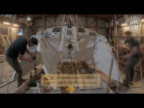 Building a Wooden Catamaran from Scratch with Plans