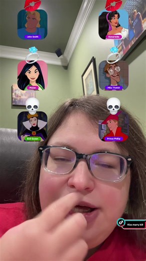 Kiss marry kill Disney version #disney