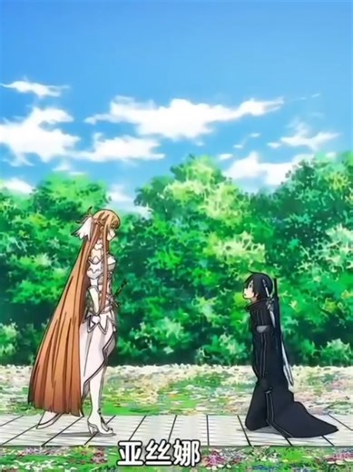 “和你在一起哪怕是一千年也不会太长”#刀剑神域#动漫推荐#漫剪#流量#fyp