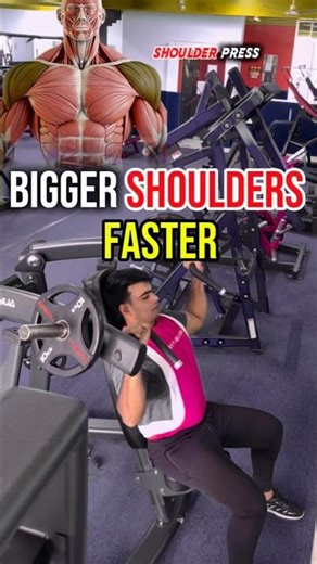 The perfect machine shoulder press!🔥