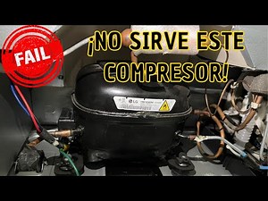 Chafa FMA102NBMA Compressor | Repair and Conversion of Inverter to Conventional R600 to R134