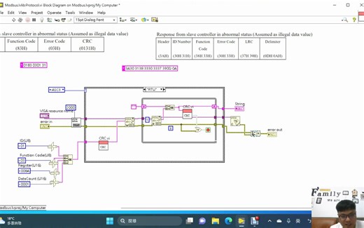 LabVIEW Lesson 106 Modbus Error Code