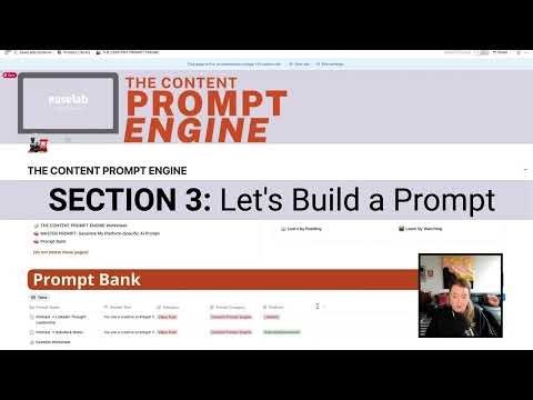 How to Build AI Prompts That Actually Sound Like You (Full System Tutorial)