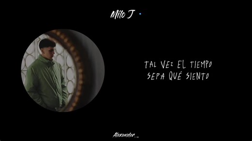 Carencia de cordura - Milo J: Estado musical de WhatsApp