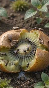 Kiwi Seed Germination to Harvest | Nature’s Magic | 4k bloom timelapse # #brightseed #lifecycle