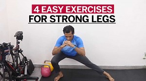 16K views · 244 reactions | While you work from home, working out at home is equally important, esp. legs. So here are 4 Easy Exercises for your Lower Body Strengthening. #LowerBodyBuilding #LegDay #FitTak | Fit Tak | Facebook