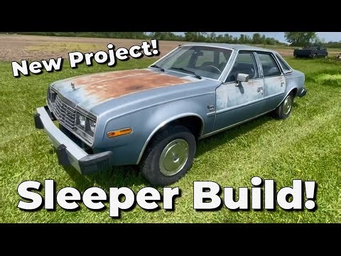 Sleeper Turbo AMC Mopar Build! Can spare parts and a cast away car make something COOL? (part 1)