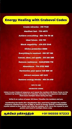 Energy Healing with Grabovoi Codes