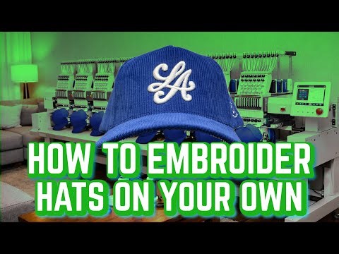 How To Embroider Your Own Hats