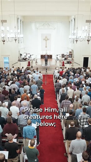 500 Men Singing The Doxology Acapella Praise God, from whom all blessings flow; Praise Him, all creatures here below; Praise Him above, ye heav'nly host; Praise Father, Son, and Holy Ghost. Amen. Feb 27, 2026 tickets link in bio 🎶 | Men Sing Grand Rapids