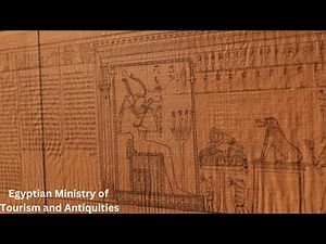photos of stunningly preserved 52-foot-long Book of the Dead papyrus from ancient Egypt