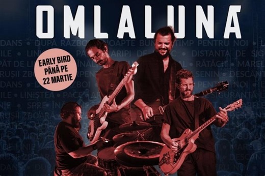Om la lună susține pe 3 iulie primul concert la Arenele Romane
