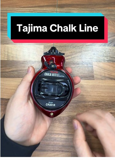 Tajima Gear-Drive Chalk Line: Precision for Every Project