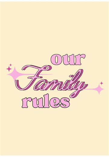 Get Ready With Me: Mun Perheen Säännöt