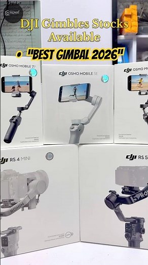DJI Ronin Gimbals 🔥 Best Camera & Mobile Stabilizers 2026 | Smooth Cinematic Video 🎥Limited Stock!