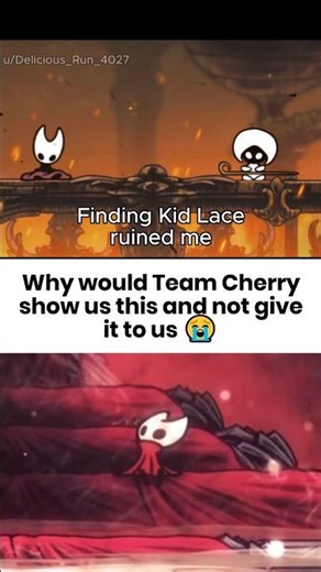 Team Cherry better start working on Kid Lace memory now 💔 #silksong #hollowknight #trending #shorts