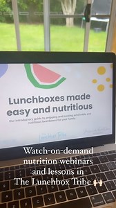 In The Lunchbox Tribe we’ve got watch-on-demand nutrition webinars and lessons from Accredited Practising Dietitian and mum of 4, @jessicabeaton_dietitian supporting you to feel inspired and confident in preparing nutritious lunchboxes your kids love eating. Fussy or not. - Lunchboxes made easy and nutritious - Adapting lunchboxes for different appetites - Protein and iron in lunchboxes - Allergy adaptations. PLUS a private Facebook community to ask all your questions. Feel good about your child