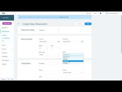 How To View And Edit Reservations In Wix Hotels
