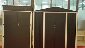 Outdoor 6*8ft Garden Utility Tool Storage Shed Metal Outside Storage Metal Shed