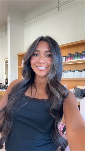 did i did my hair enough?💇‍♀️🖤 #fypシ #newhair #inspo #lipsync #nayveenelson | NayVee