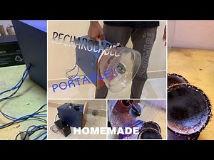 How to make an Electric Coconut Scraper! Rechargeable | Portable | Full video!