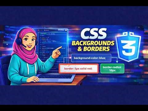 Background & Borders Explained in css🔥 | Part 7