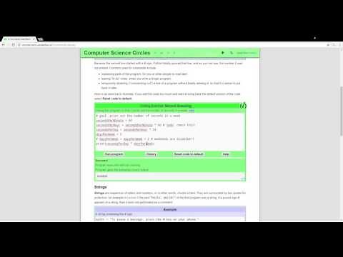 Computer Science Circles Answers: 3: 'Comments and Quotes'