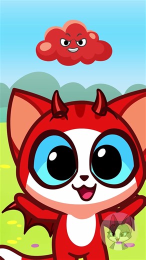 The naughty gray crayon! My colors are stolen! Funny lost colors song #forkids #purrpurr