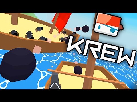 【完結篇】Krew.io ➲ | 最強大的\\ 驅逐艦 /海賊船!! | 老二哲學