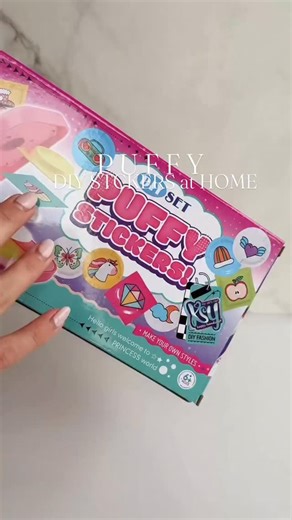 Okay, this one is so much fun! 🎨✨ The DIY Puffy Sticker Maker lets kids design and create their very own 3D stickers — 60 of them to be exact! It’s the perfect mix of creativity and hands-on play … no screens, just imagination, giggles, and colorful little masterpieces everywhere. 💕 The best part? They get to see their designs come to life right in front of them … total magic for little creators. 🩷 👉🏻Comment below GP4 for shopping details to be sent straight to you! #ArtsAndCraftsForKids #S