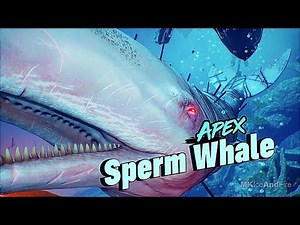 MANEATER Apex Sperm Whale Boss Fight Gameplay 4K 60FPS