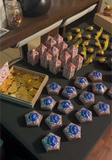 Decoración al estilo Harry Potter para fiesta de cumpleaños