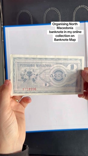Organising new banknote on my online collection on Banknote Map #banknotes #worldbanknotes #collecto
