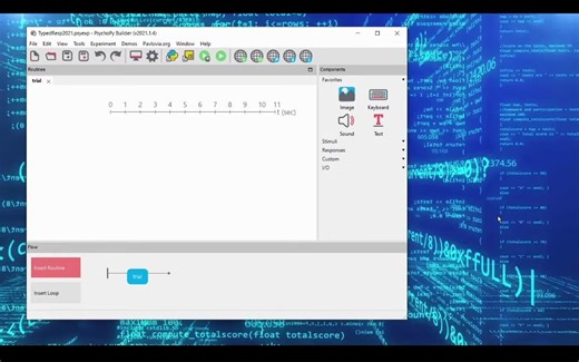 获取输入回复 _ NEW PsychoPy 2021 Method